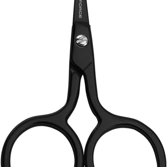 Small Embroidery Scissors: Black Forged Stainless Steel Sharp Straight Pointed T - Picture 1 of 7